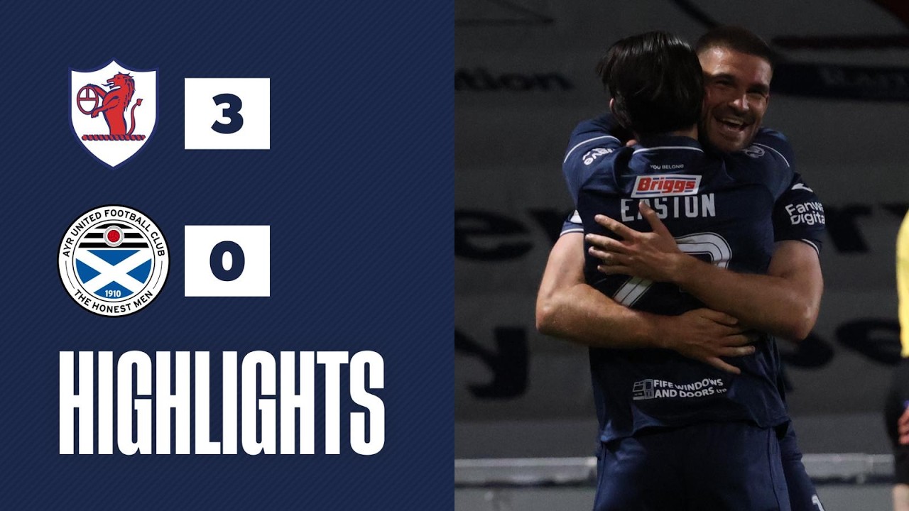 Raith Rovers vs Ayr United Highlights