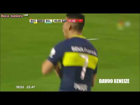 Goles idénticos de tiro libre de Pavón y Román.