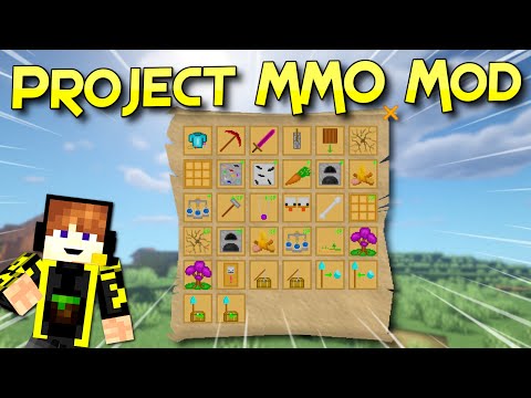 Project MMO Mod |  Improve Your Skills |  Forged |  Minecraft 1.16.4 – 1.12.2|  Spanish Review