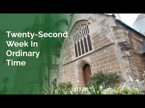 (2023-09-07) September 07, 2023. Mass for Thursday of the Twenty -Second Week in Ordinary Time