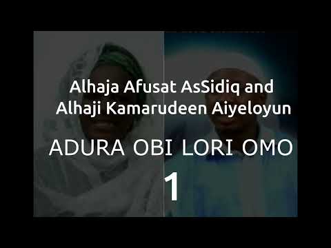 Alhaja Afusat Sodiqn and Alhaji Qumarudesn Aiyeloyu nADURA OBI LORI OMO 1