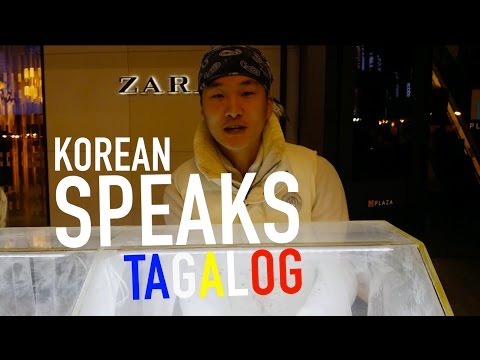 Korean Speaks Tagalog (Super masarap cookie)