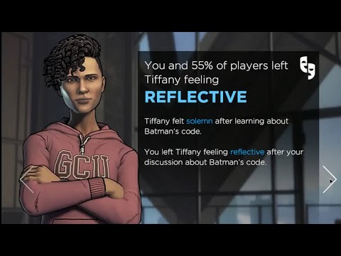 Tiffany Fox’s Reflective (Bruce, Alfred and Tiffany) Batman: The Enemy Within Episode 4
