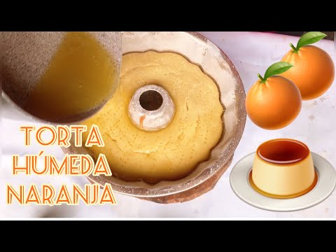 Después de probar esta receta no podrás hacer de otra manera la/torta de naranja/pastel de naranja🍊