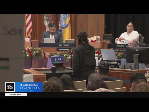 Debate over Israel-Hamas war gets heated at Santa Ana City Council meeting