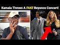Kamala Harris Throws A FAKE Beyonce Concert In Texas!