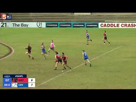 Rd 13 Hostplus SANFL Snapshot - West's Liam Delahunty goals from 50m