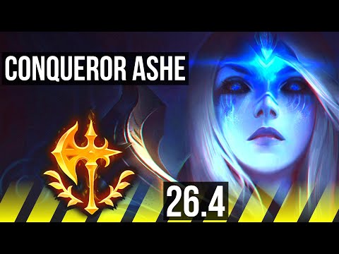 ASHE & Seraphine vs JHIN & Bard (ADC) | Conqueror, 46K damage | KR Master | 26.4