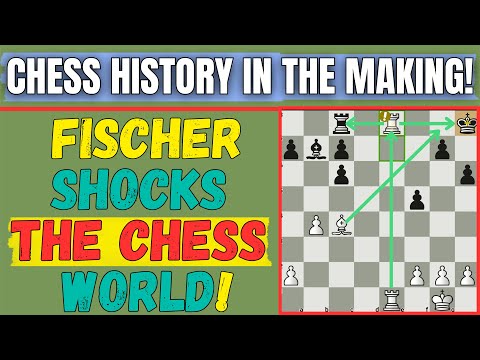 Bobby Fischer's Brilliant Victory Over Franklin Saksena in 1955: A Chess Masterpiece Unveiled!