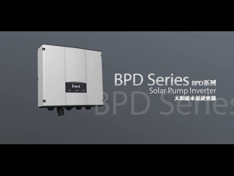 INVT BPD Series Solar Pump Inverter