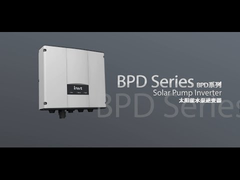 INVT BPD Series High Protection Solar Pump Inverter