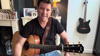 She Goes On - Crowded House. Neil Finn live acoustic version. Cover