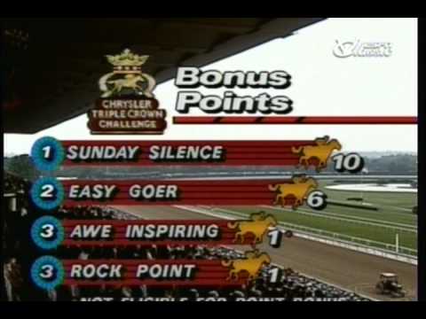 1989 Belmont Stakes - Easy Goer -vs- Sunday Silence
