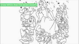 Top 20 Free Printable Snow White Coloring Pages