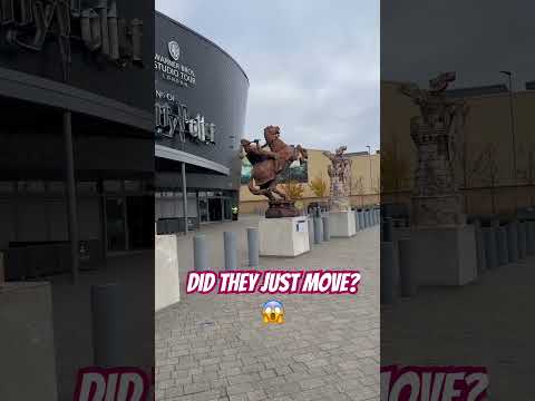 Life-Sized Wizard’s Chess in Harry Potter Studios! ♟️✨🪄Part 14 #harrypotter #london #shorts #travel