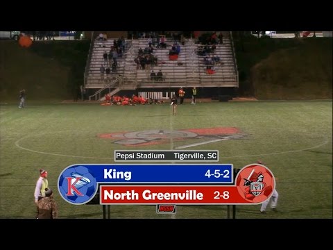 NGU Men's Soccer 2015 - North Greenville vs. King
