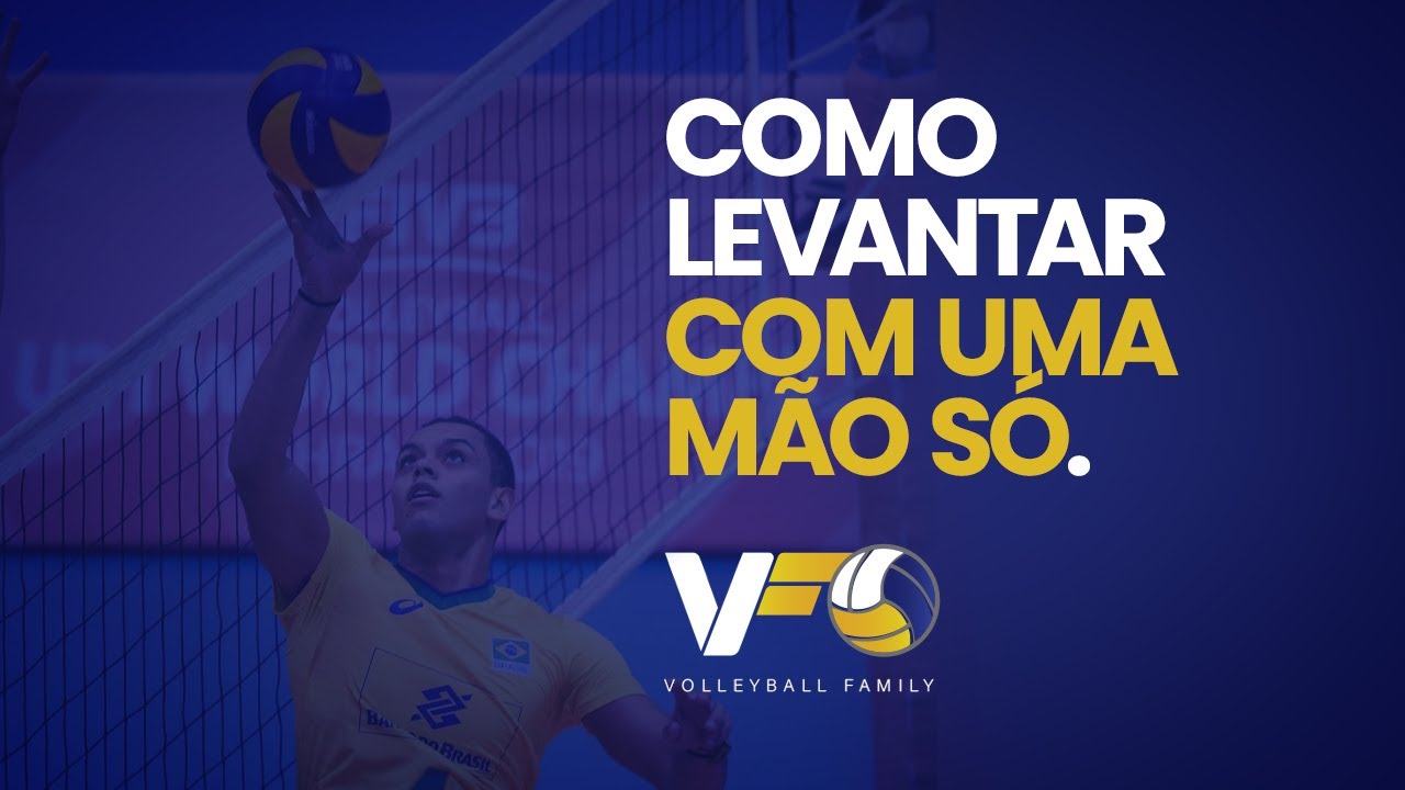 Como levantar com uma mão só no voleibol