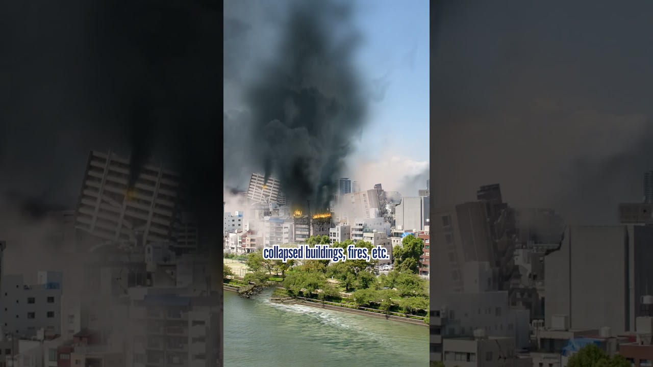 Which cities were affected by the 2011 Japan earthquake?