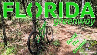 Checking out Florida's mountain biking.