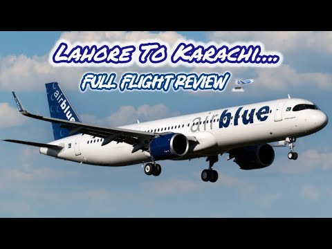 Airblue Flight Review ✈️  | Food, Comfort & Overall Experience