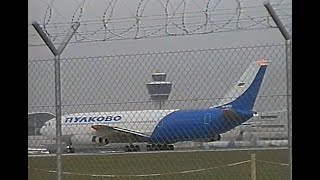 S-VHS History | What a take off sound! | IL-86 - Pulkovo at EDDM-Munich Airport | 09.2001