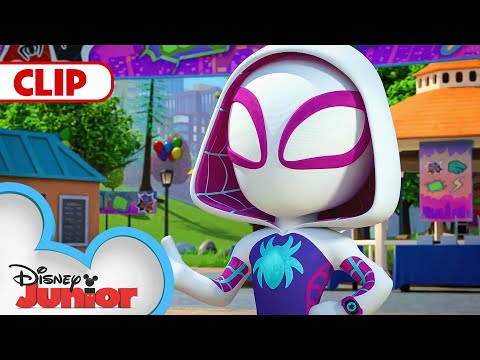 Ghost Spider Gwen | Marvel's Spidey and his Amazing Friends | @disneyjr