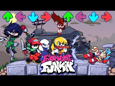 FNF Sedate, Balcony (VS Curly, Quote) But Everyone Sings It Together 🎤 Funk Story [ANNIVERSARY DEMO]