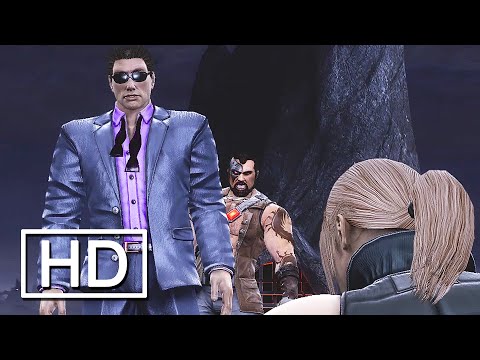 Johnny Cage Saving Sonya Blade CINEMATIC SCENE!
