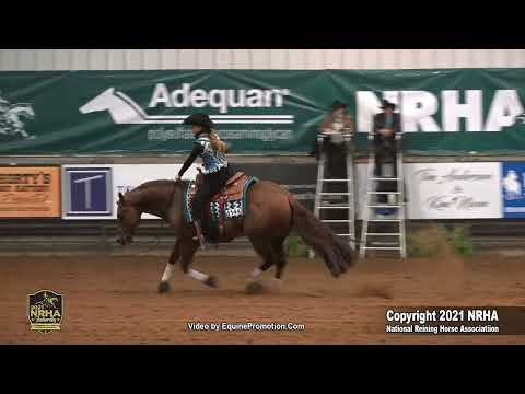 2021 NRHA Futurity NAAC Youth 14-18 with Lil Red Dreamer