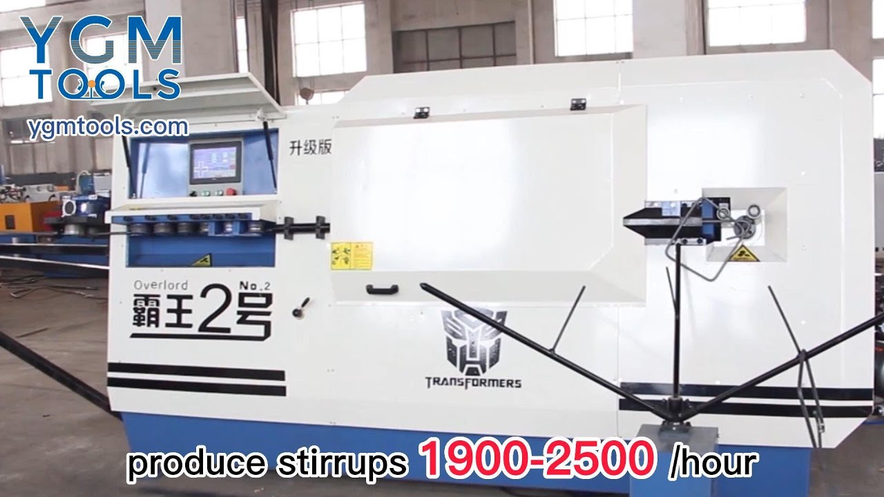 YGMTOOLS Automatic Stirrup Bending Machine Expert