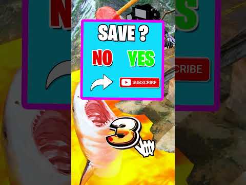 Jumping Bridge into Pool Lava with Shark & Trap Plunger Spine