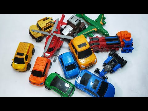 Multi_Car Robot Toys Merge: 2, 4 and 7 Transform Tobot Unite To Become Titan, King Quatran, Giga 7