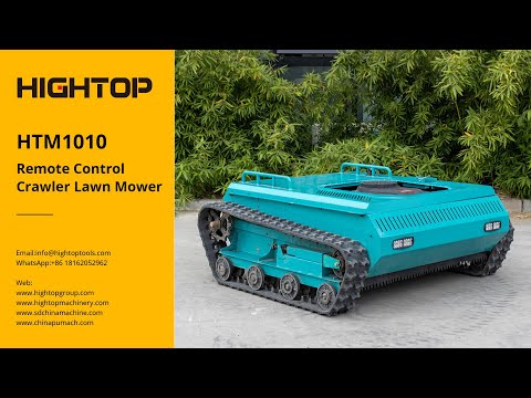 HTM1010 Remote Control Crawler Lawn Mower