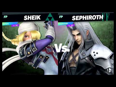 Super Smash Bros Ultimate Amiibo Fights – Sheik vs the World #86 Sheik vs Sephiroth