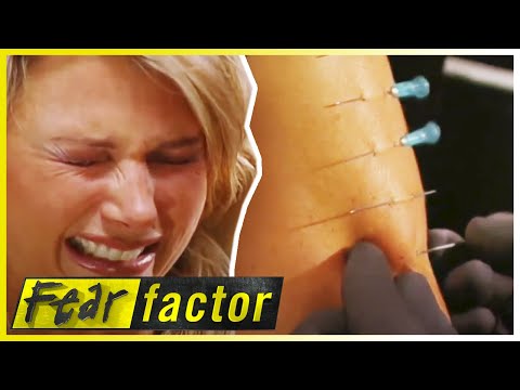 NEEDLES In Arms & MAGGOT Cheese 💉| Fear Factor US | S03 E09 | Full Episodes | Thrill Zone