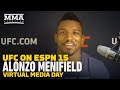 UFC on ESPN 15: Alonzo Menifield Wants Top-15 Ranking With Finish Over OSP - MMA Fighting