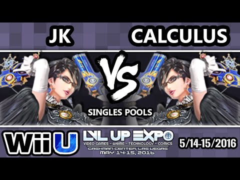 LVL Up Expo - AGP | JK (Bayonetta) Vs. Calculus (Bayonetta) SSB4 Pools - Smash Wii U - Smash 4