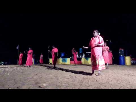 Dhamalu Lharrmani Action Song - Red Flag Dancers - Numburindi Festival 2016