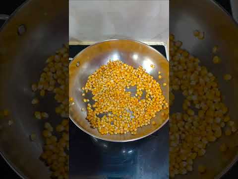 Easy Salt Popcorn Recipe | Homemade Popcorn | Kids Snacks