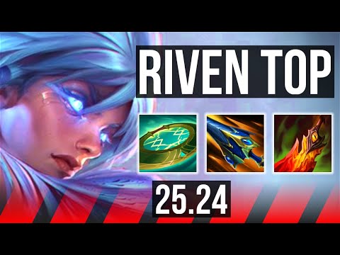 RIVEN vs TRYNDAMERE (TOP) | 8/1/9 | EUW Master | 25.24