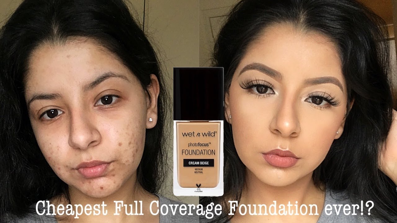 FULL COVERAGE FRIDAY: *DRUGSTORE FOUNDATION* WET N WILD PHOTOFOCUS FOUNDATION