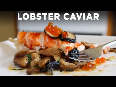 Lobster Caviar Truffle Bite