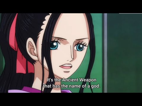 Robin Asked Luffy, "Do You Want Pluton?" | One Piece (Eng Sub)