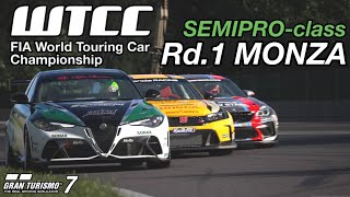 GT7 WTCC SEMIPRO-Class Rd.1 Monza