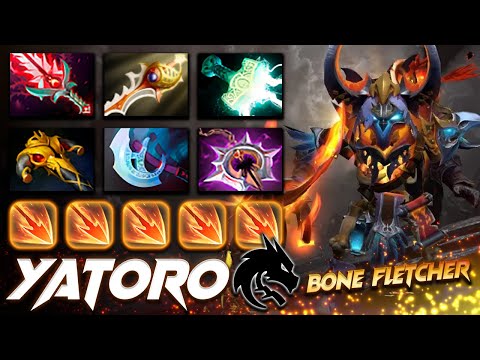 Yatoro Clinkz Bone Fletcher - Dota 2 Pro Gameplay [Watch & Learn]