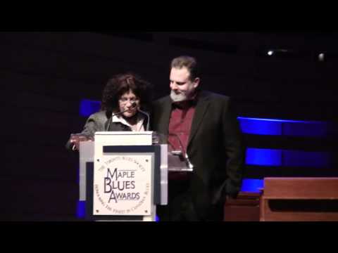 Rita Chiarelli and Bill Johnson Maple Blues Awards