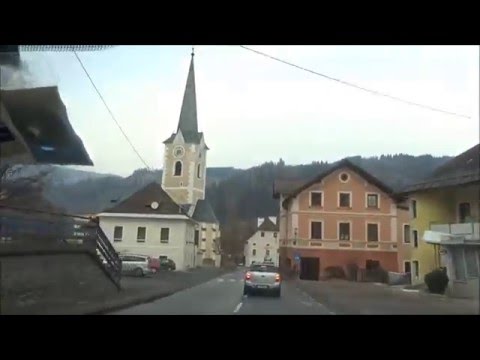 Road Trip from Italy to Austria, January 2016