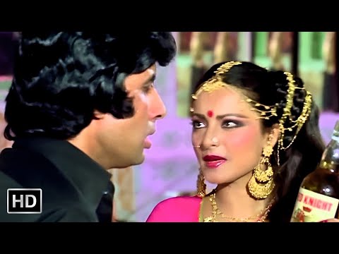 आज इम्तिहान है | Aaj Imtihan Hai Imtihan Hai | Suhaag Movie (1979)| Amitabh Bachchan, Rekha | Lata M
