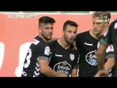 Golazo de Campillo (0-2) Elche CF vs CD Lugo