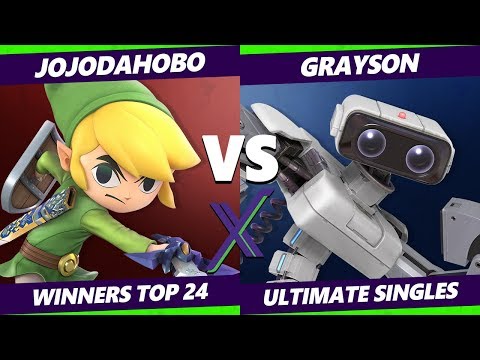 Smash Ultimate Tournament - JoJoDaHoBo (Toon Link) Vs. Grayson (ROB) - S@X 315 SSBU Winners Top 24